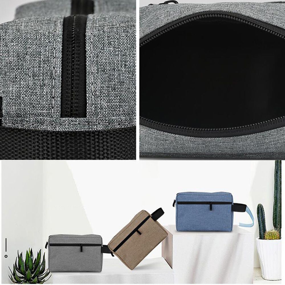Man Women Canvas Cosmetic Bags - Travel Organizer Men recension och pris