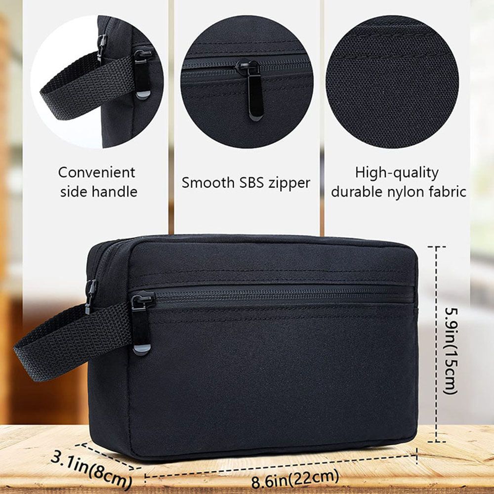 Man Women Canvas Cosmetic Bags - Travel Organizer Men recension och pris