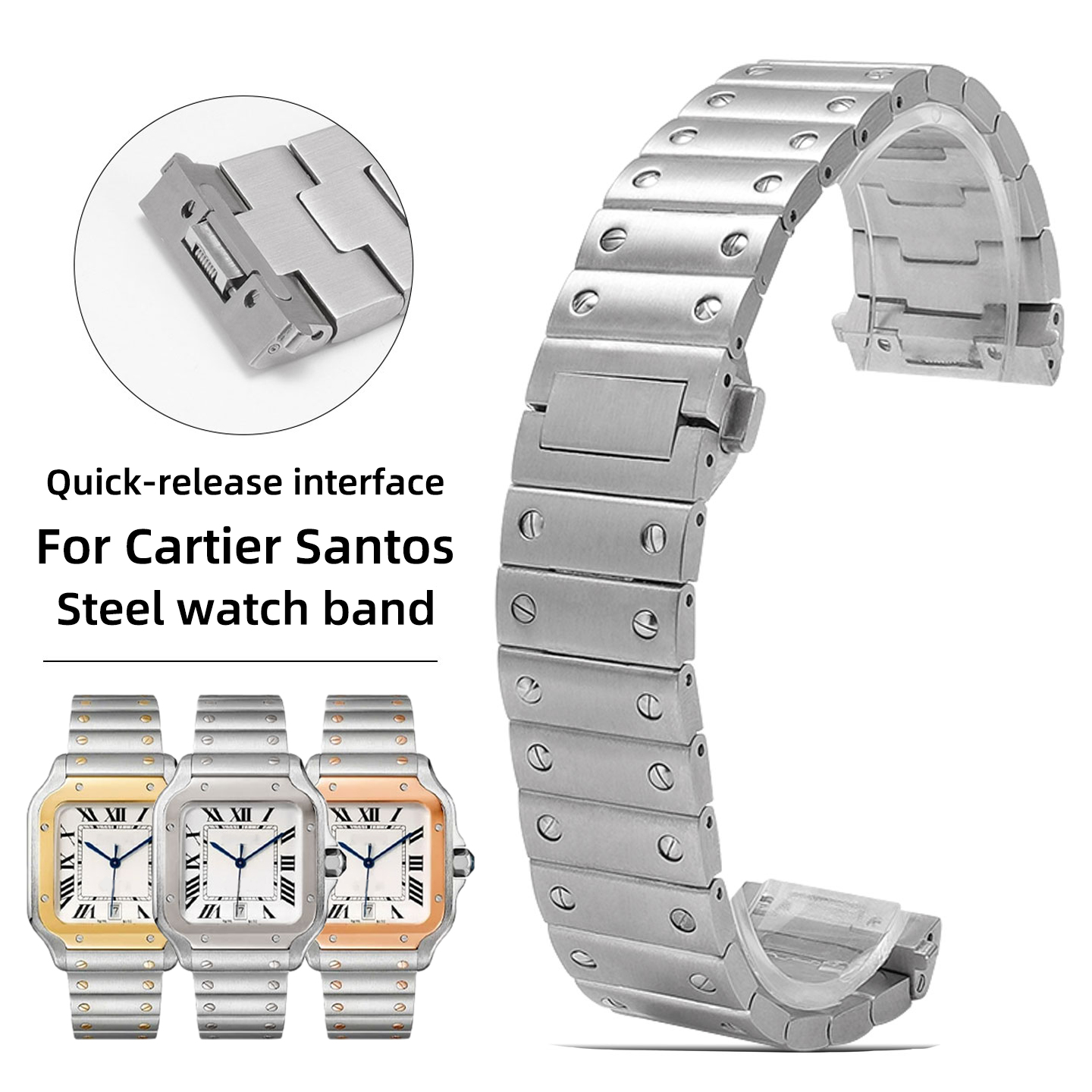 21mm Stainless Steel Bracelet  - Men'S Accessories Cartier recension och pris