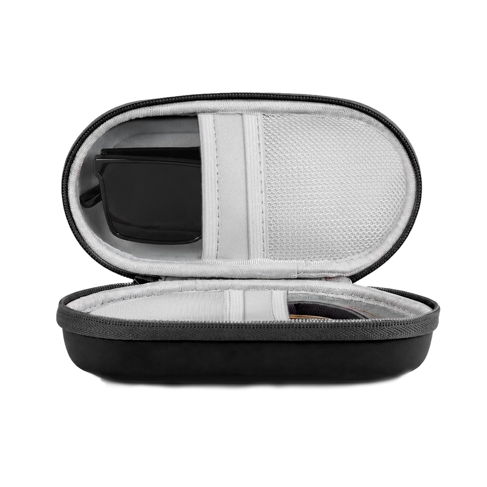 Hard Shell Double Glasses Case - Travel Organizer Men recension och pris