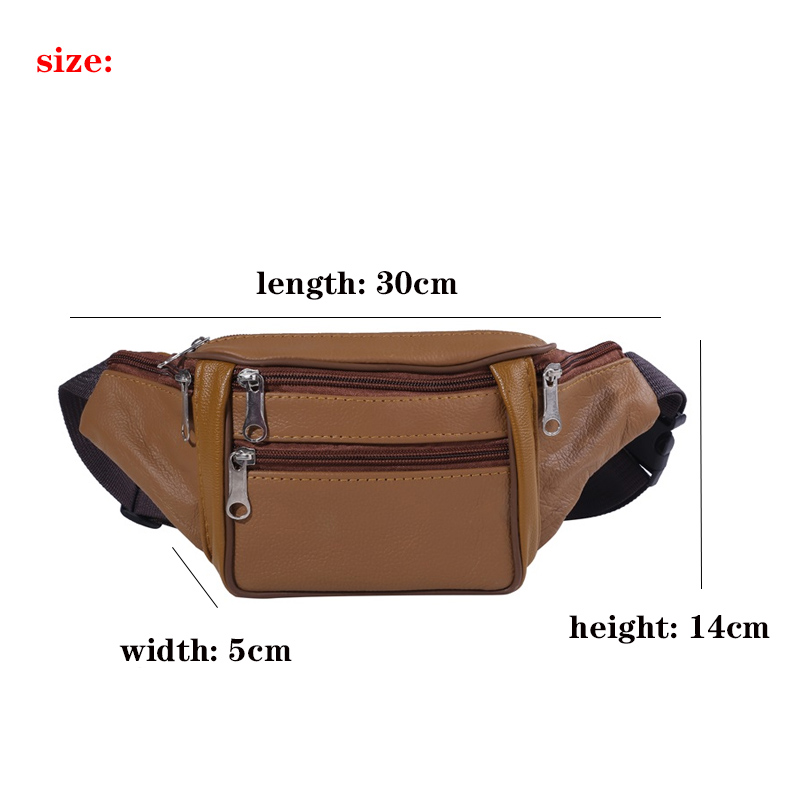 Fashion Men Genuine Leather Wa - Travel Organizer Men recension och pris