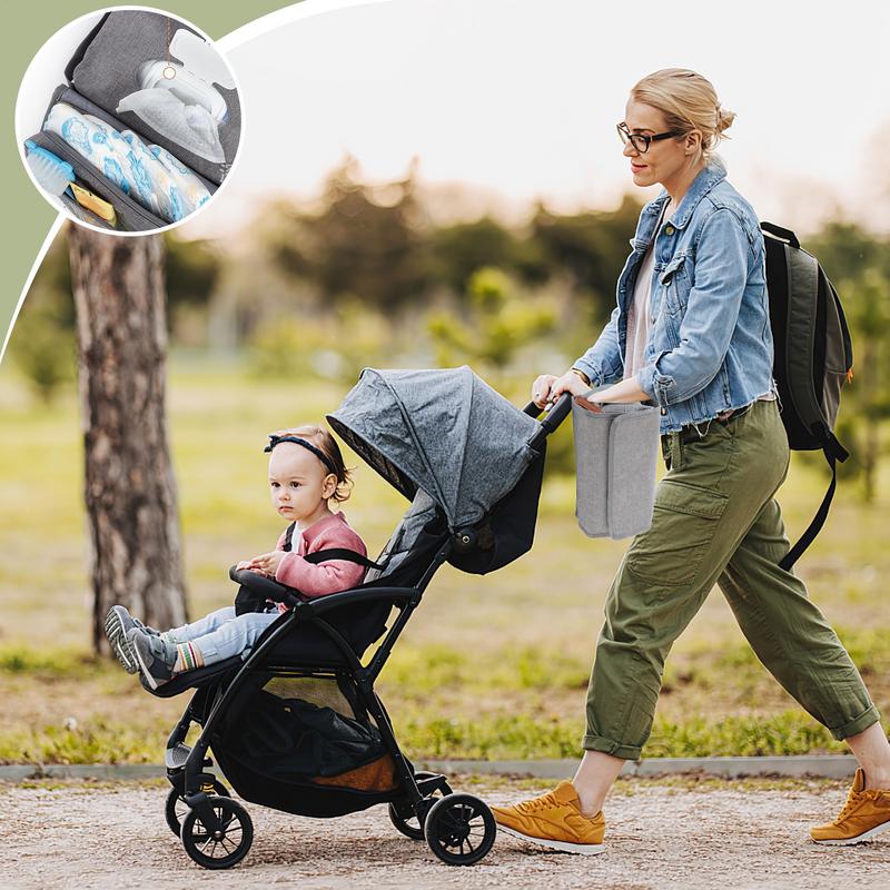 Small Diaper Pouch Foldable Po - Travel Organizer Men recension och pris